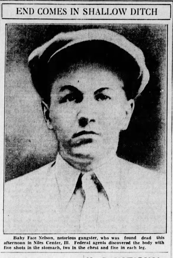 Baby Face Nelson at Walley's Hot Springs, NV Clairitage Press