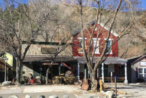 The red brick Masonic hall in Genoa NV